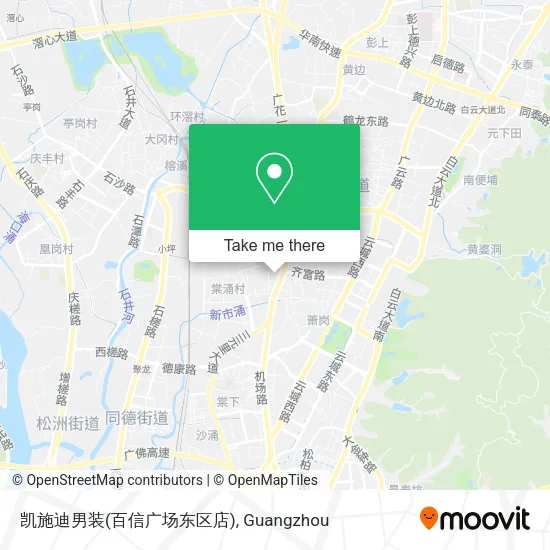 凯施迪男装(百信广场东区店) map