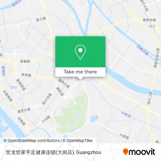 世龙世家手足健康连锁(大岗店) map