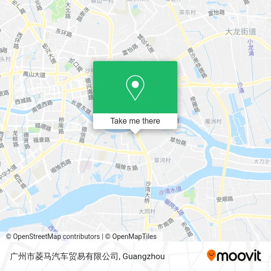 广州市菱马汽车贸易有限公司 map