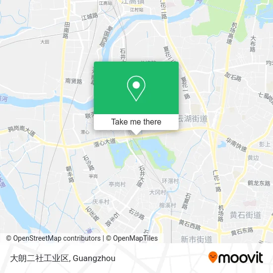 大朗二社工业区 map