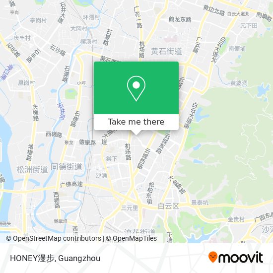 HONEY漫步 map