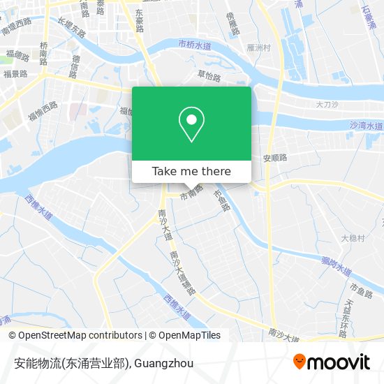安能物流(东涌营业部) map