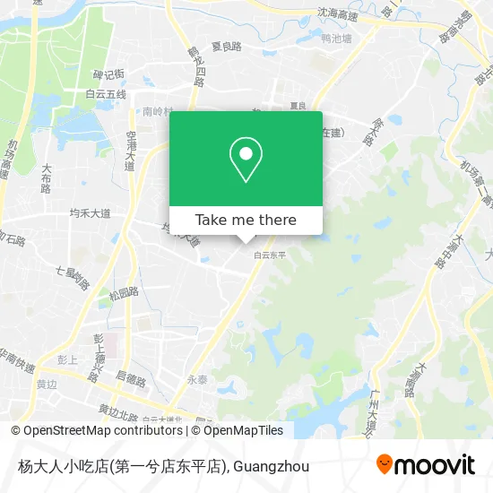 杨大人小吃店(第一兮店东平店) map