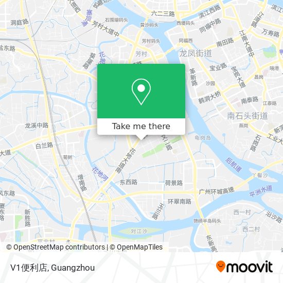 V1便利店 map