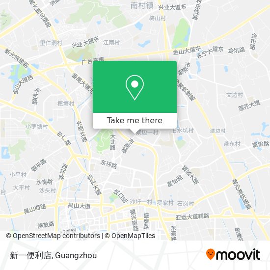 新一便利店 map
