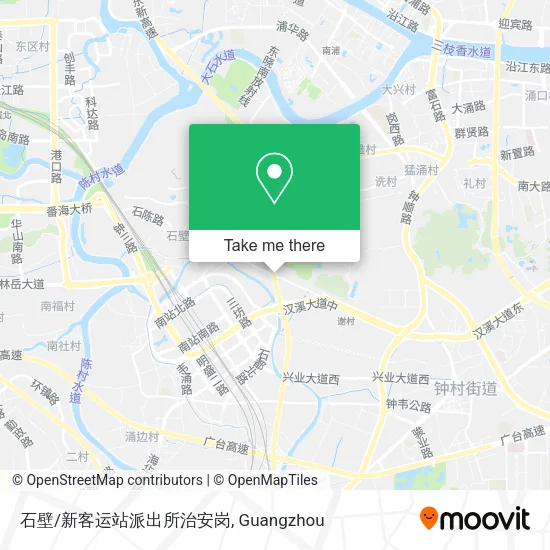 石壁/新客运站派出所治安岗 map