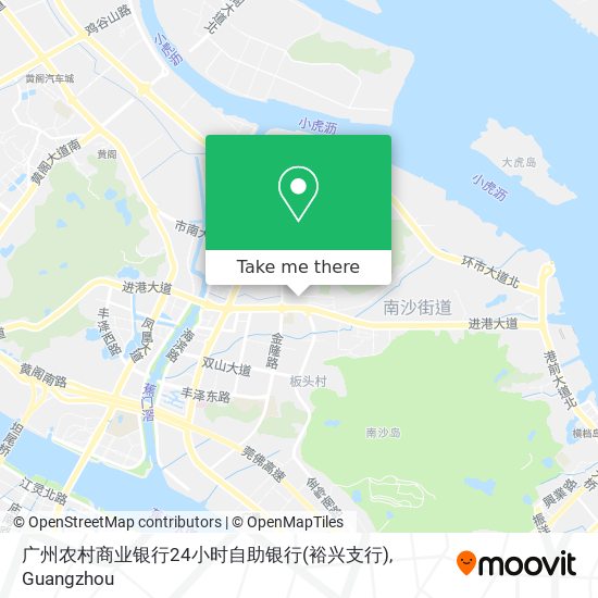 广州农村商业银行24小时自助银行(裕兴支行) map