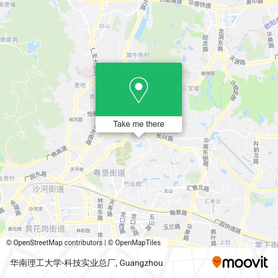 华南理工大学-科技实业总厂 map