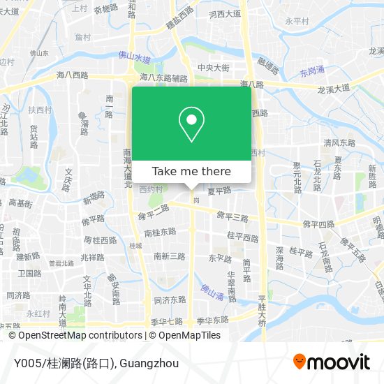 Y005/桂澜路(路口) map