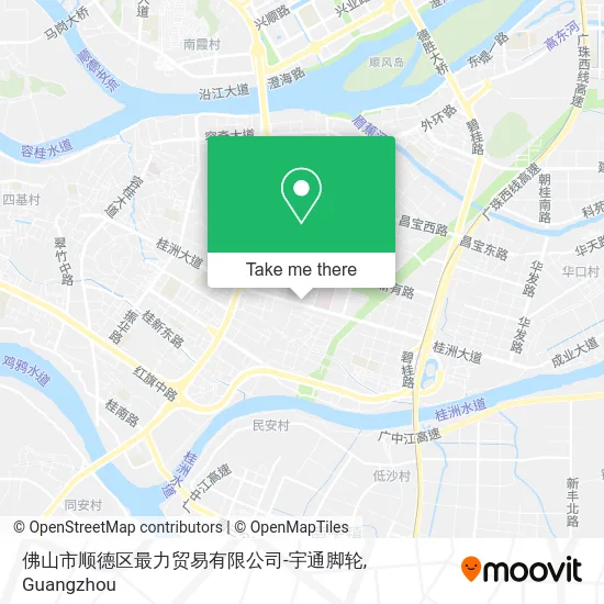 佛山市顺德区最力贸易有限公司-宇通脚轮 map
