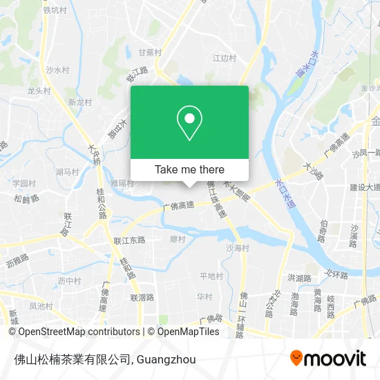 佛山松楠茶業有限公司 map