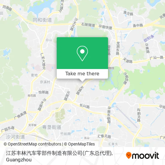 江苏丰林汽车零部件制造有限公司(广东总代理) map