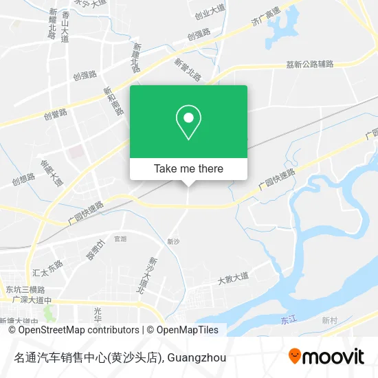 名通汽车销售中心(黄沙头店) map