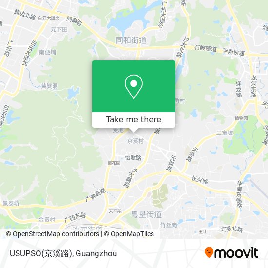 USUPSO(京溪路) map