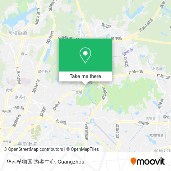 华南植物园-游客中心 map