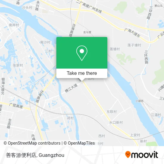 善客游便利店 map