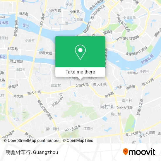 明鑫针车行 map