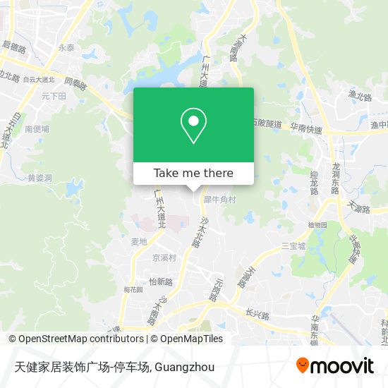 天健家居装饰广场-停车场 map