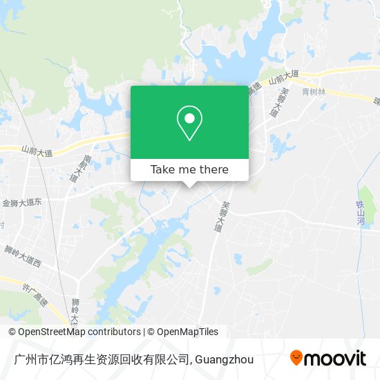 广州市亿鸿再生资源回收有限公司 map