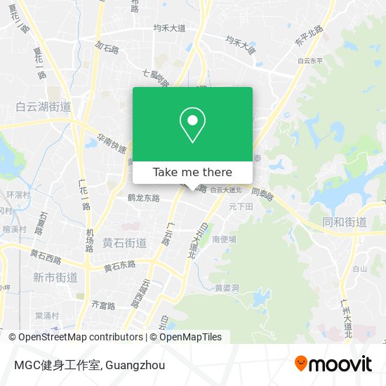 MGC健身工作室 map