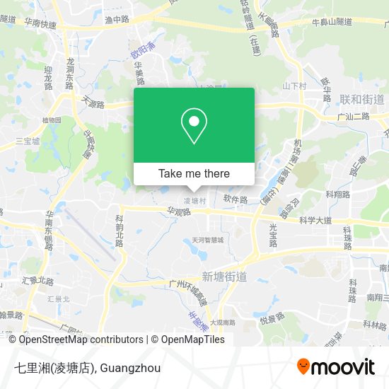 七里湘(凌塘店) map