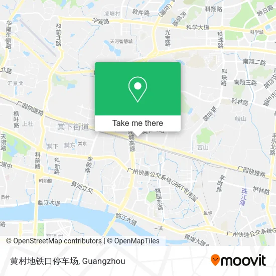 黄村地铁口停车场 map
