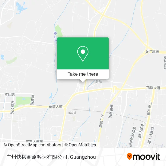 广州快搭商旅客运有限公司 map