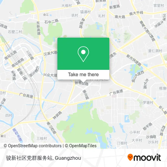 骏新社区党群服务站 map