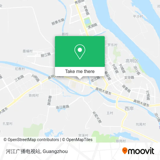 河江广播电视站 map