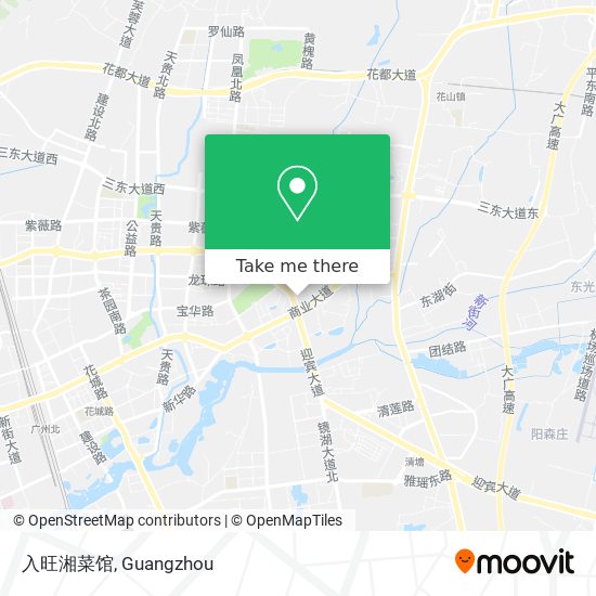 入旺湘菜馆 map
