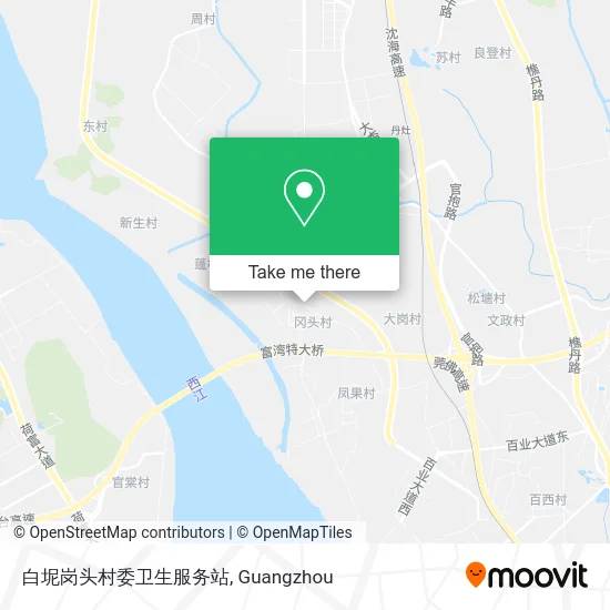 白坭岗头村委卫生服务站 map