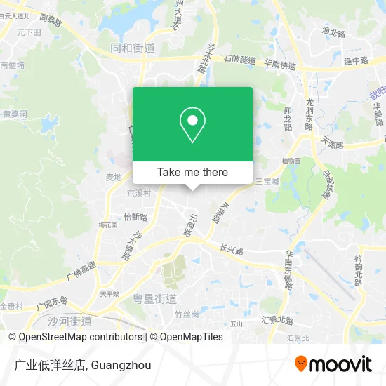 广业低弹丝店 map