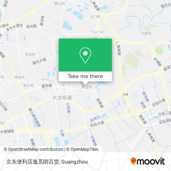 京东便利店逸觅朗百货 map