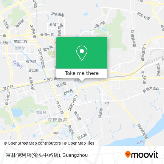 富林便利店(沧头中路店) map