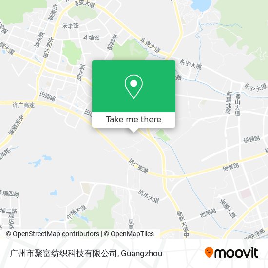 广州市聚富纺织科技有限公司 map