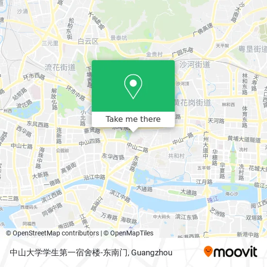 中山大学学生第一宿舍楼-东南门 map