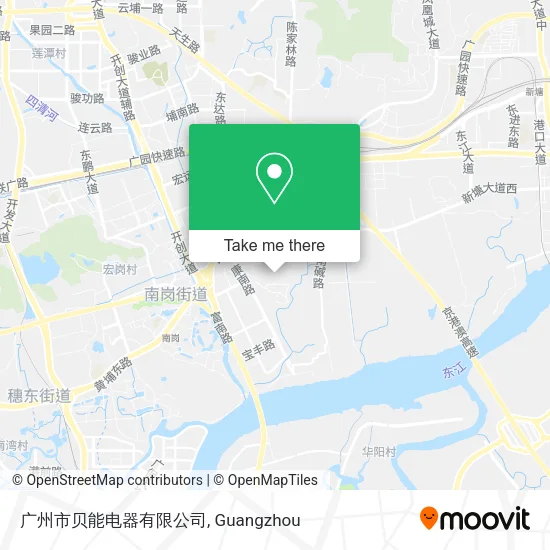 广州市贝能电器有限公司 map