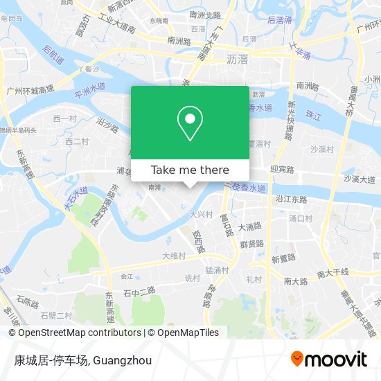 康城居-停车场 map