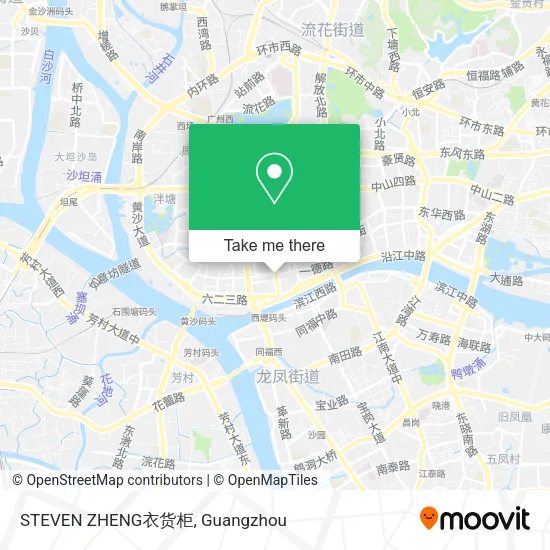 STEVEN ZHENG衣货柜 map