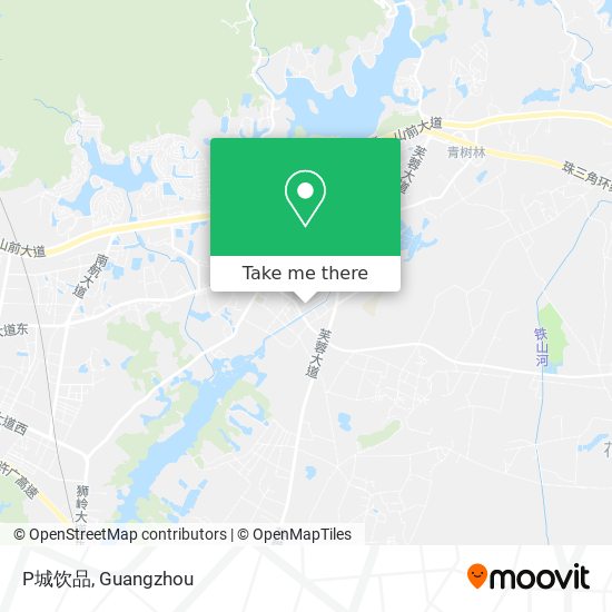 P城饮品 map