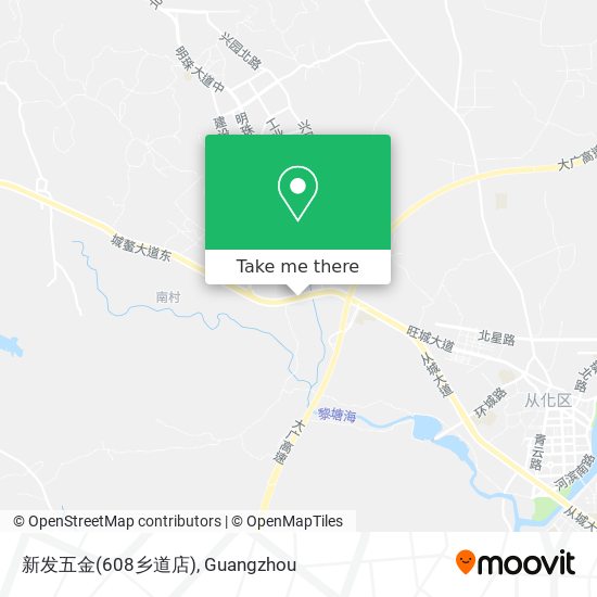 新发五金(608乡道店) map