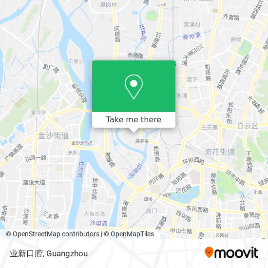 业新口腔 map