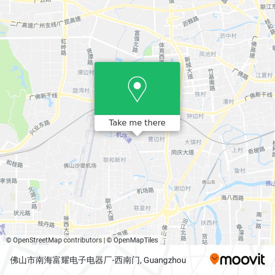 佛山市南海富耀电子电器厂-西南门 map