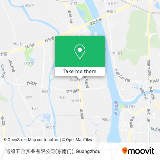 通维五金实业有限公司(东南门) map