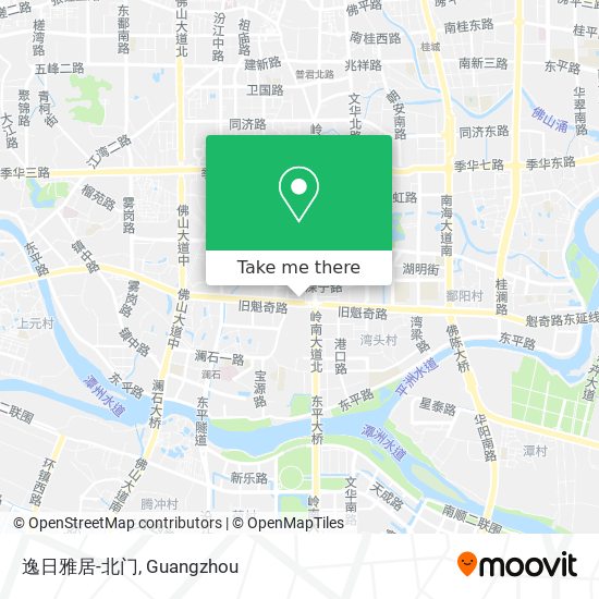 逸日雅居-北门 map