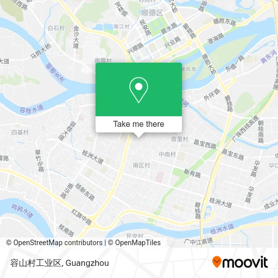 容山村工业区 map