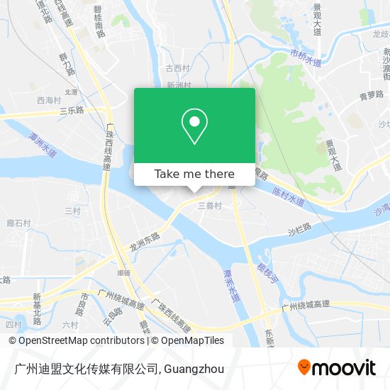 广州迪盟文化传媒有限公司 map