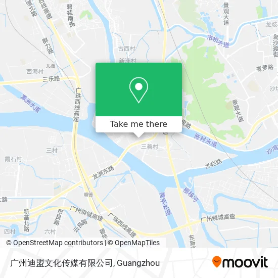 广州迪盟文化传媒有限公司 map