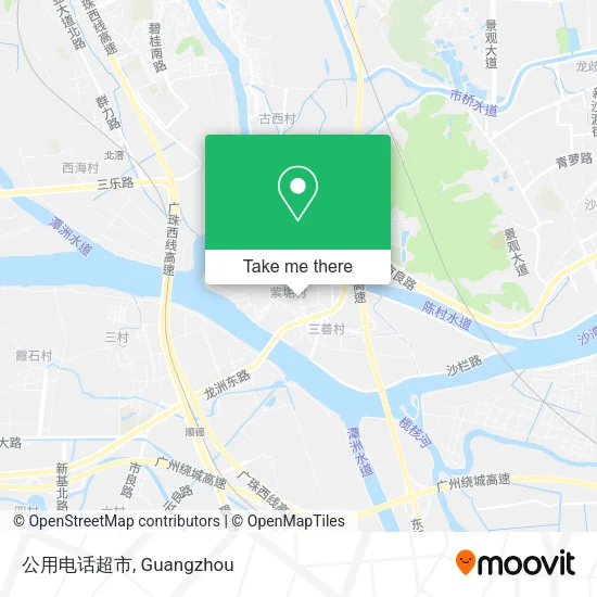 公用电话超市 map