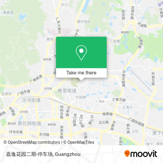 嘉逸花园二期-停车场 map